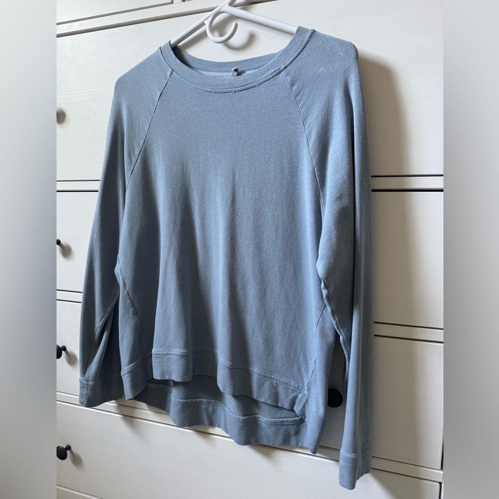 Lou & Grey Dusty Blue Long Sleeve Sweatshirt